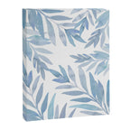 Muted Blue Palm Leaves Canvas Print Gallery Image 8