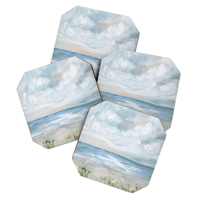 Coastal Dunes - Abstract Seascape Coaster Gallery Image 1