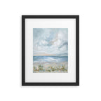 Coastal Dunes - Abstract Seascape Framed Art Print Gallery Image 5