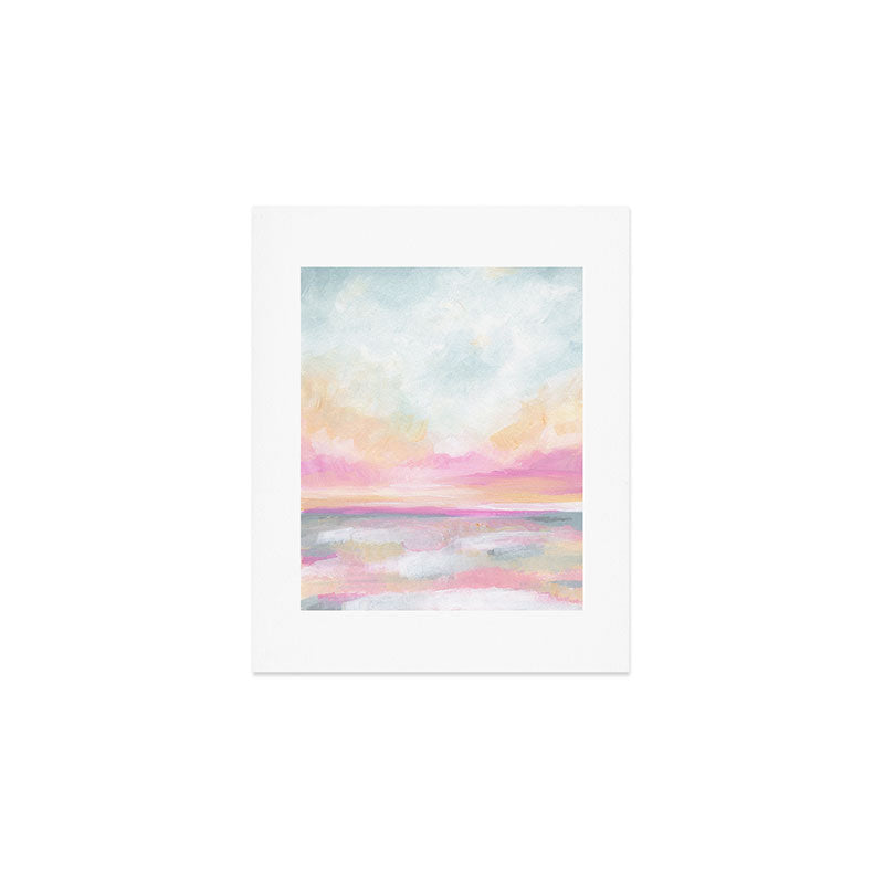 Peace, Love & Joy - Tropical Ocean Seascape Art Print Gallery Image 1
