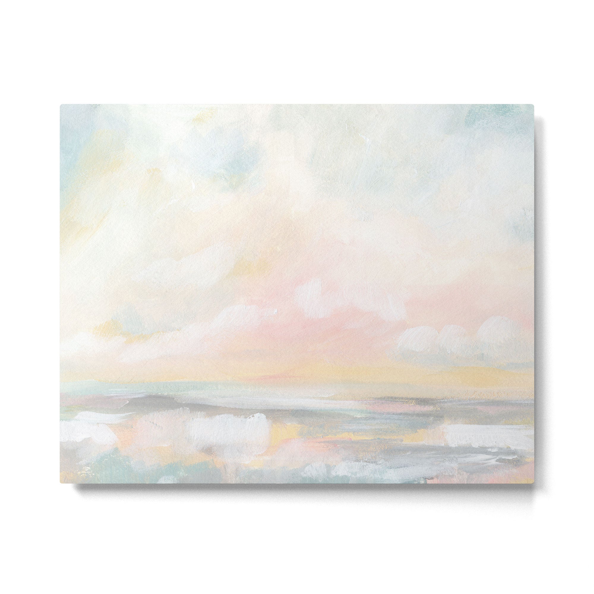 Rebirth - Pastel Ocean Seascape Metal Print Gallery Image 4