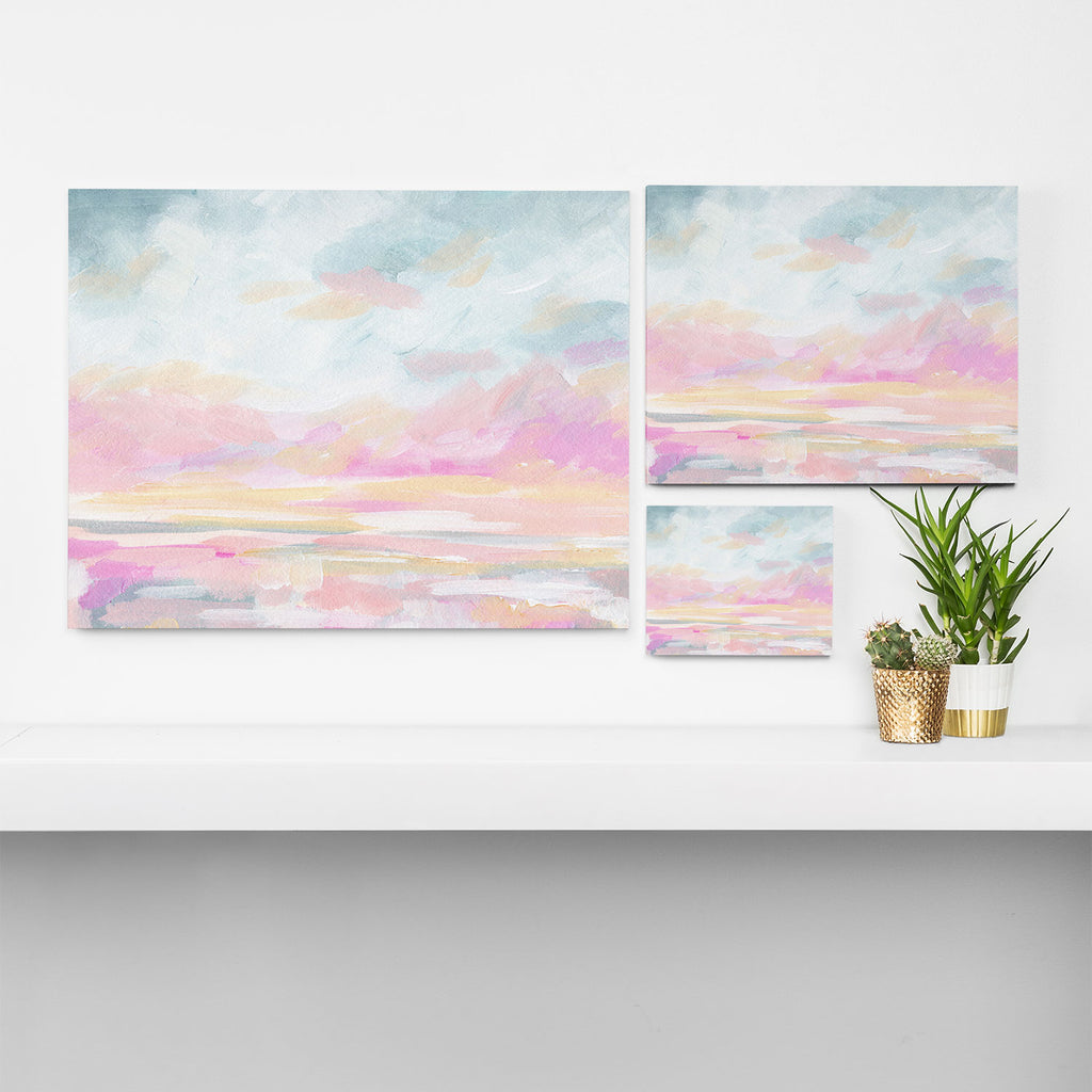So Alive - Bright Ocean Seascape Canvas Print Gallery Image 3