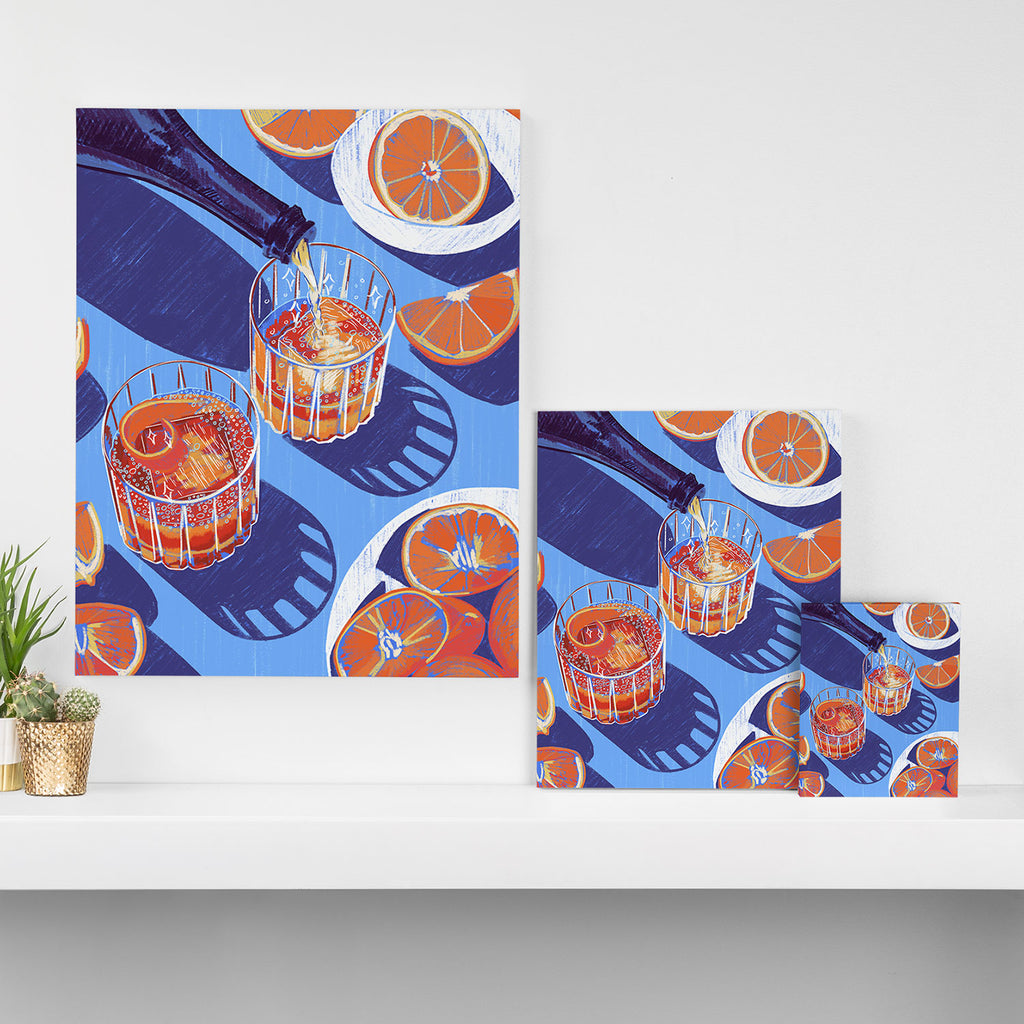 Negroni Spagliato Canvas Print Gallery Image 3