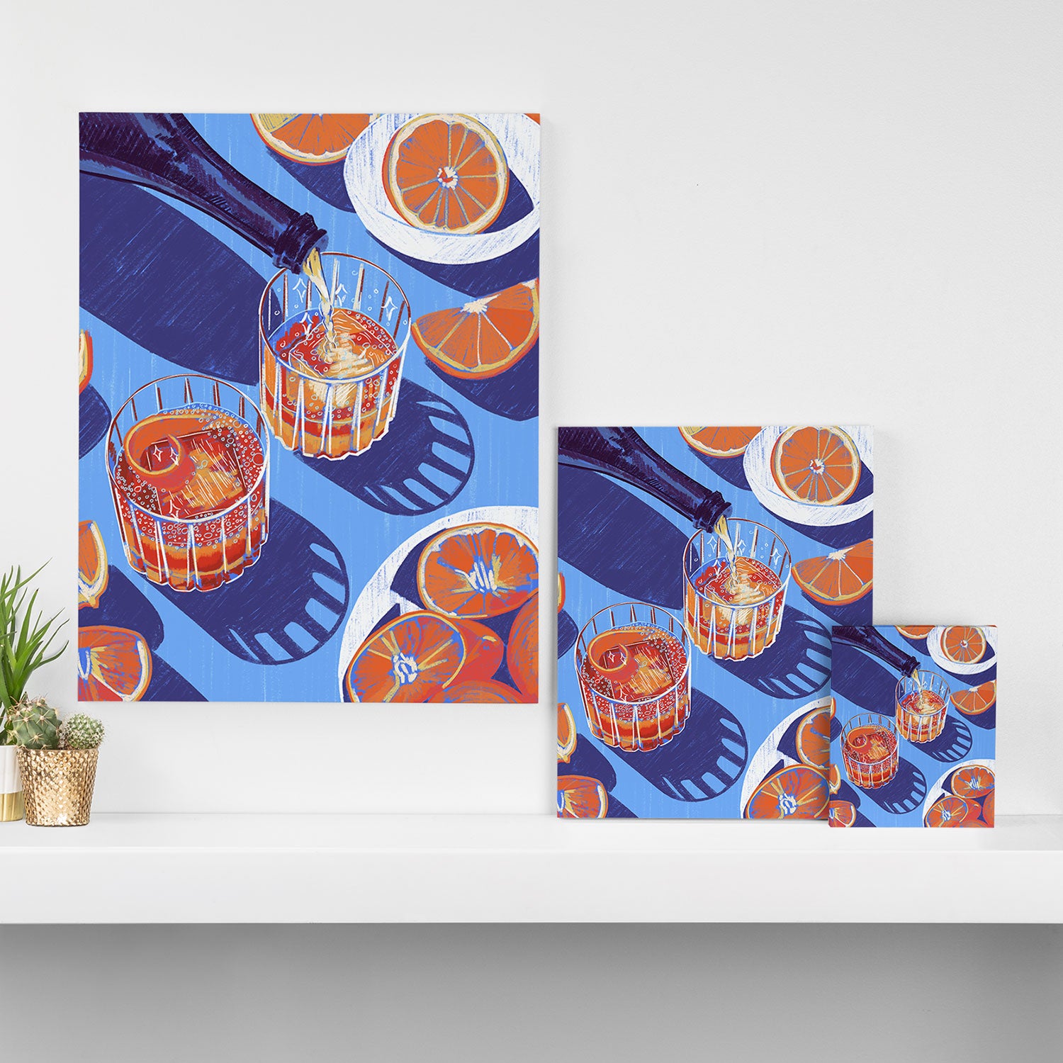 Negroni Spagliato Canvas Print Gallery Image 3