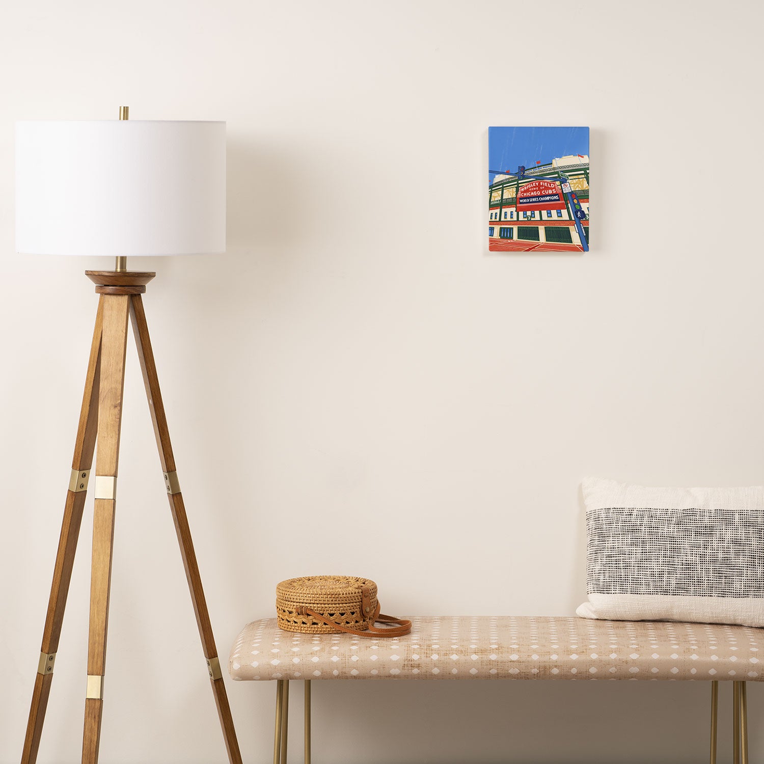 Wrigley Field Canvas Print Gallery Image 2