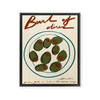 Bowl of Olives Framed Canvas Print Gallery Image 6