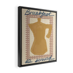 Breakfast is Served Framed Canvas Print Gallery Image 2