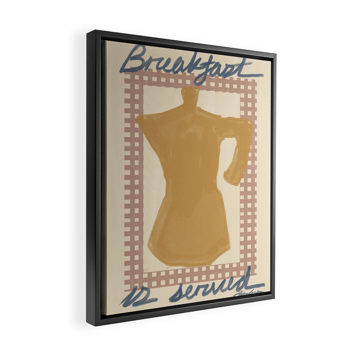 Breakfast is Served Framed Canvas Print Gallery Image 2