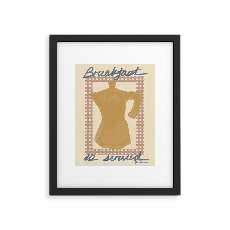 Breakfast is Served Framed Art Print Gallery Image 5