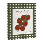 Cherry Tomatoes Checkered Canvas Print Gallery Image 6