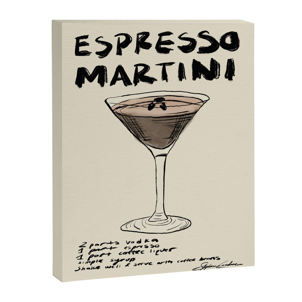 Espresso Martini Canvas Print Gallery Image 6