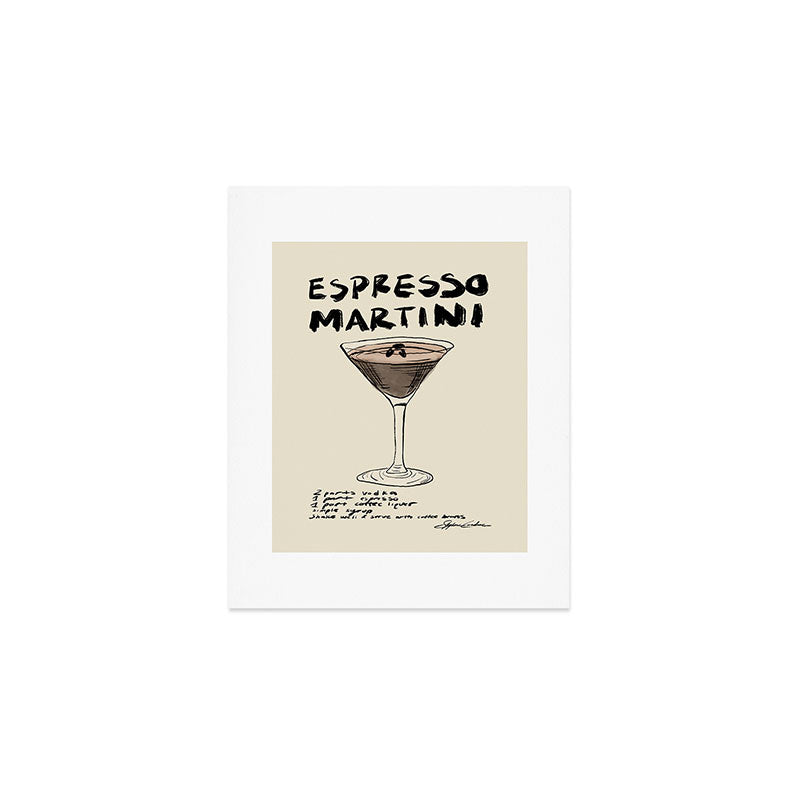 Espresso Martini Art Print Gallery Image 1