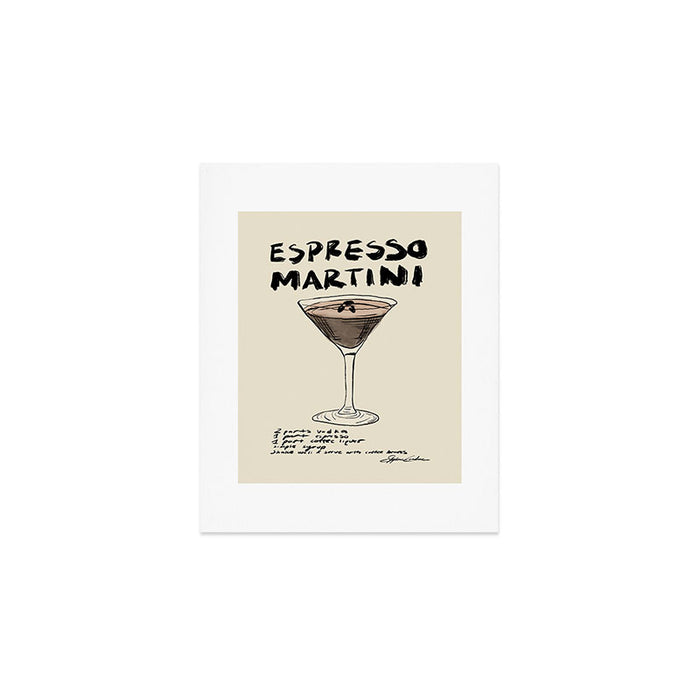 Espresso Martini Art Print Gallery Image 1