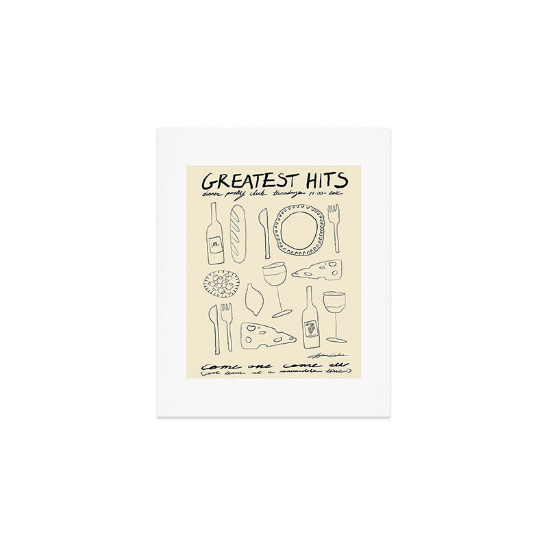 Greatest Hits Art Print Gallery Image 1