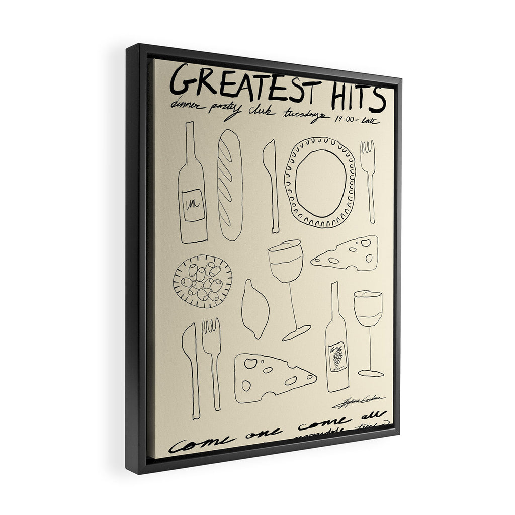 Greatest Hits Framed Canvas Print Gallery Image 2