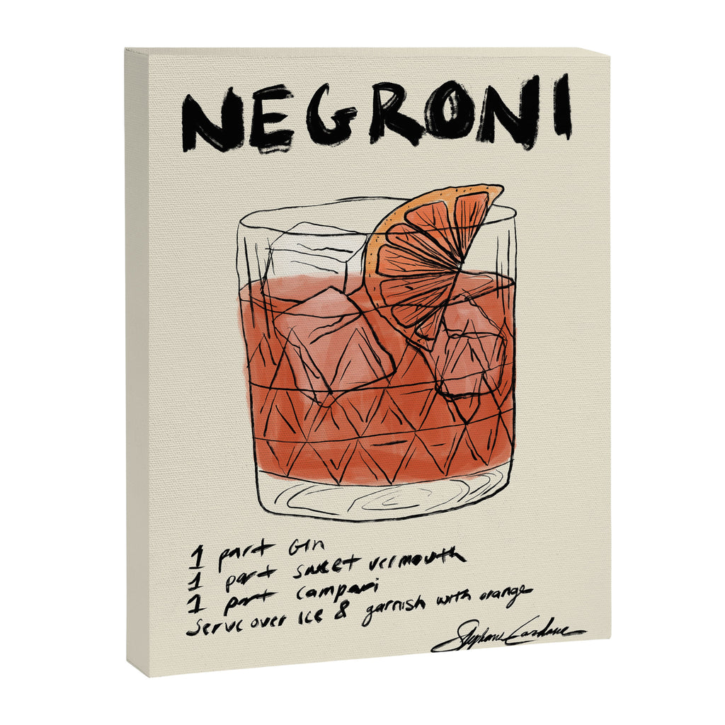 Negroni Canvas Print Gallery Image 6