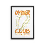Oyster Club Framed Art Print Gallery Image 2