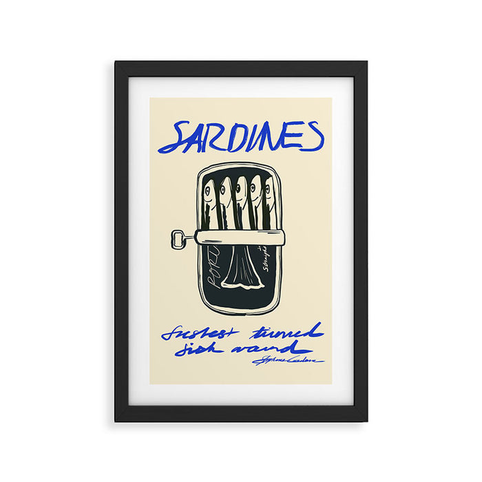 Sardines Framed Art Print Gallery Image 1