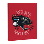 Stay Home Panther Tattoo Canvas Print Gallery Image 8