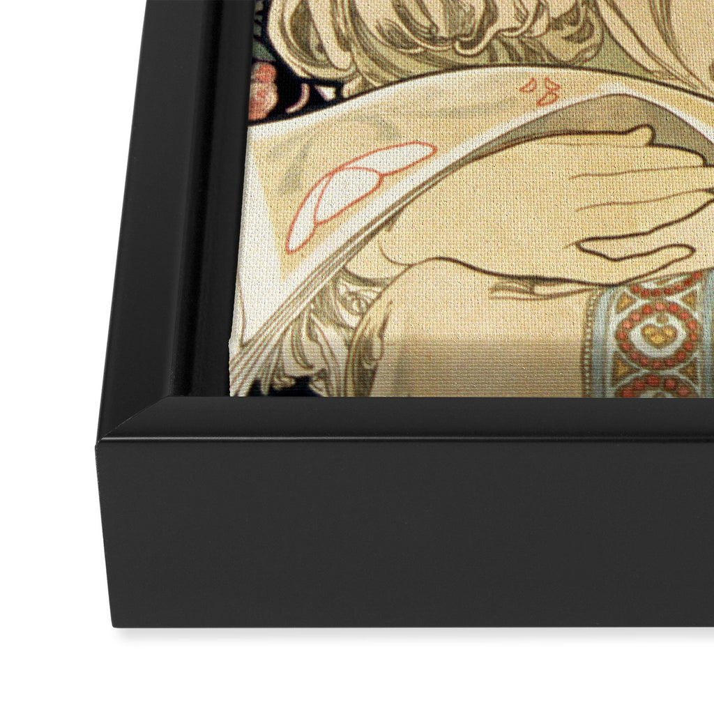 Art Nouveau Framed Canvas Print Gallery Image 3