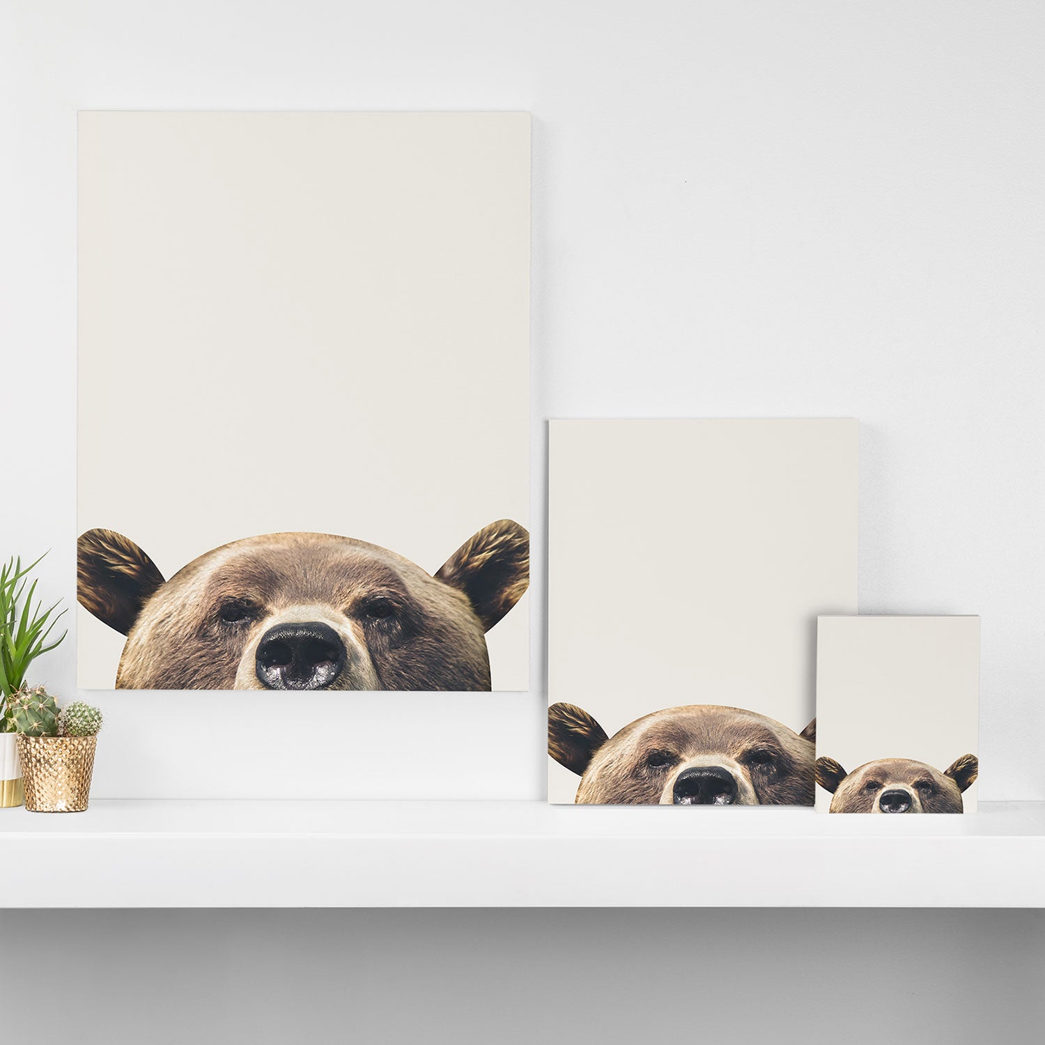 Bear Canvas Print Gallery Image 3