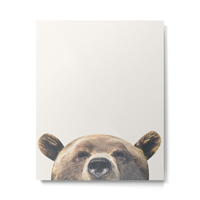 Bear Metal Print Gallery Image 1