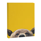 Bear - Yellow Canvas Print Gallery Image 8