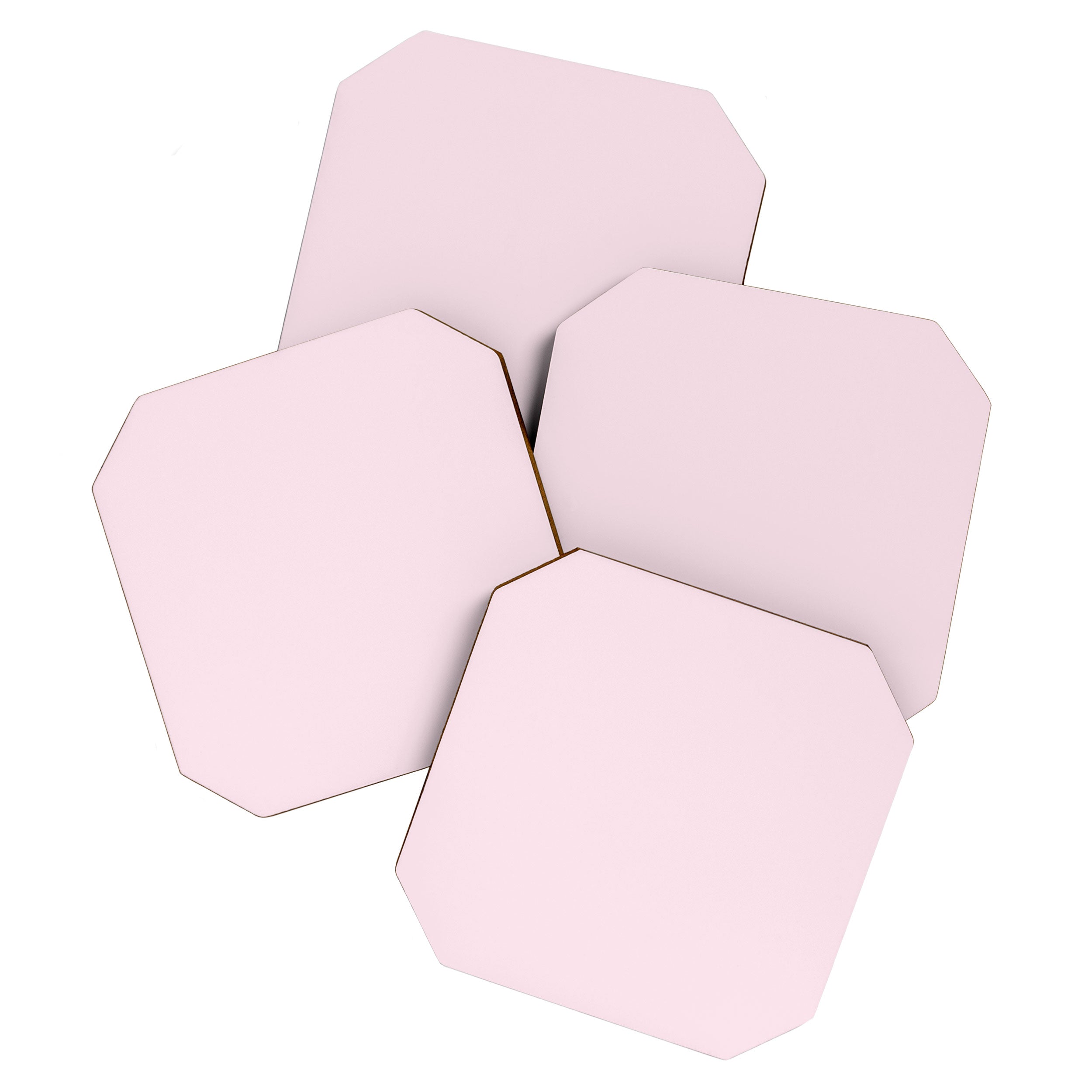Color light pink Coaster Gallery Image 1