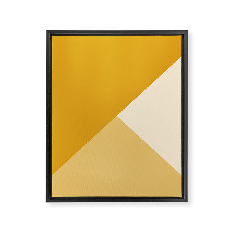 Mustard Tones Framed Canvas Print Gallery Image 8
