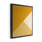 Mustard Tones Framed Canvas Print Gallery Image 2