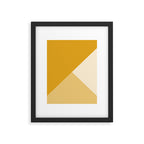 Mustard Tones Framed Art Print Gallery Image 6