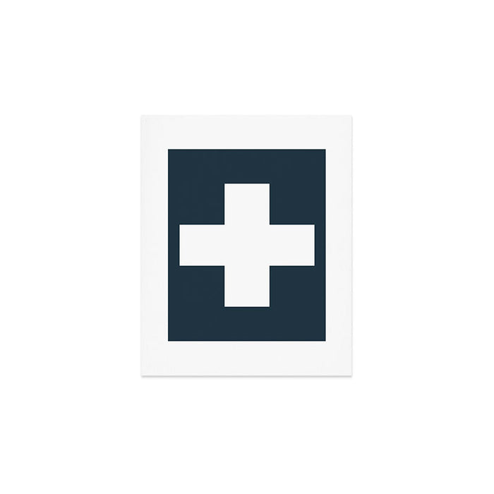 Swiss Cross Storm Art Print Gallery Image 1
