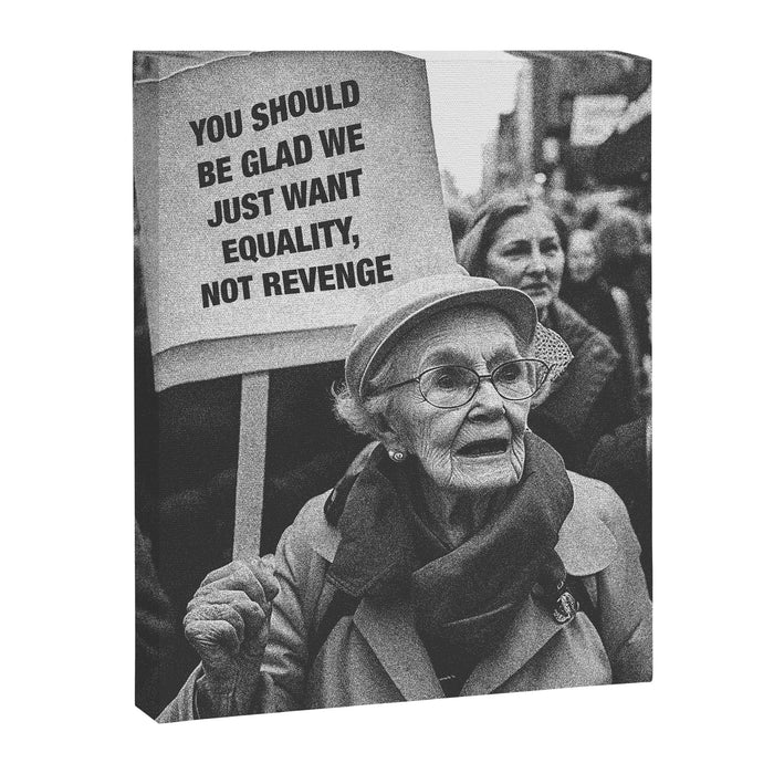 LADIES MARCH VI â Feminism Art â Women's March Photography Canvas Print Gallery Image 1