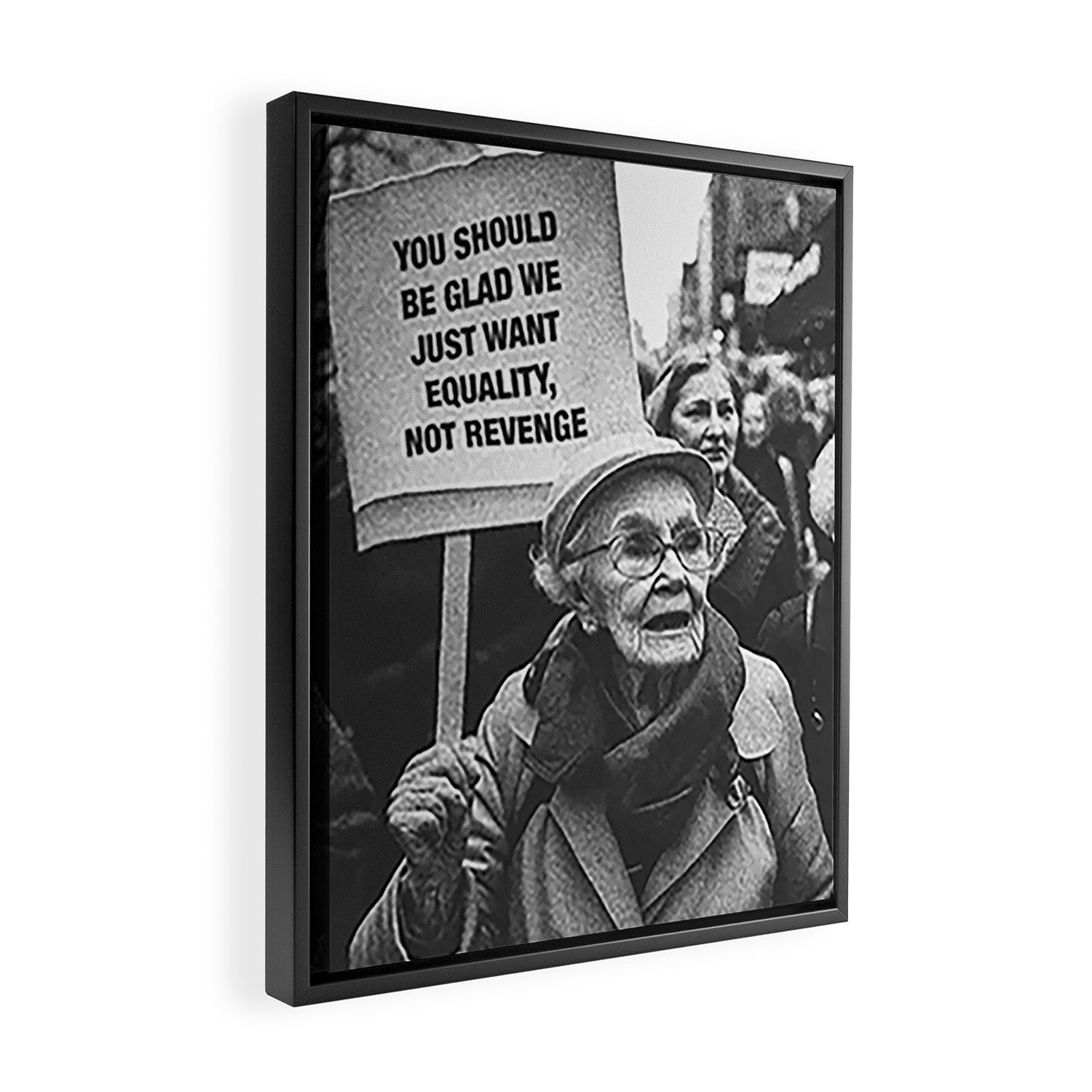 LADIES MARCH VI â Feminism Art â Women's March Photography Framed Canvas Print Gallery Image 2