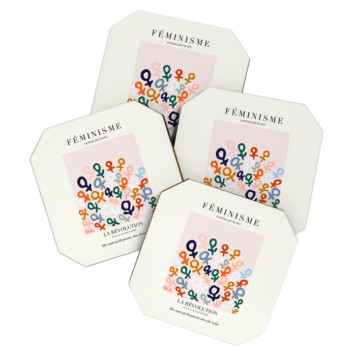 L'ART DU FÃMINISME â Feminist Art â Matisse Exhibition Poster Coaster Gallery Image 1