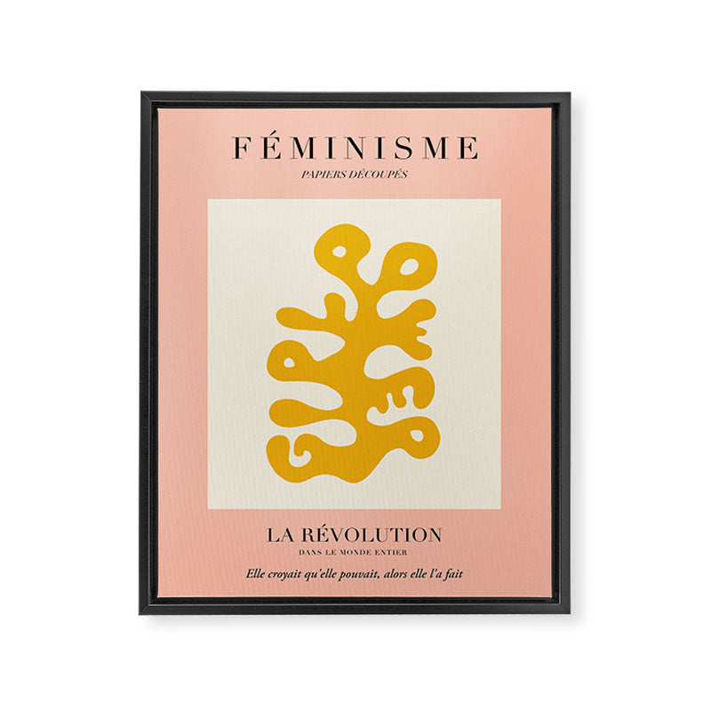 L'ART DU FÃMINISME III â Feminist Art â Matisse Exhibition Poster Framed Canvas Print Gallery Image 6