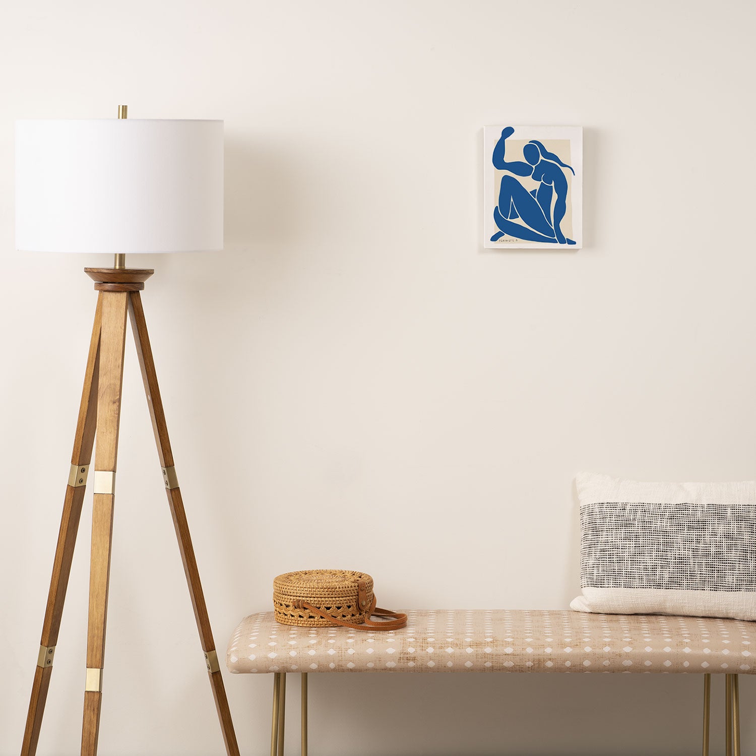 NUDE FEMINISTE - Feminist Art - Matisse Nude Blue Canvas Print Gallery Image 2