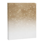 Glamorous Gold Glitter Sequin Ombre Gradient Canvas Print Gallery Image 8
