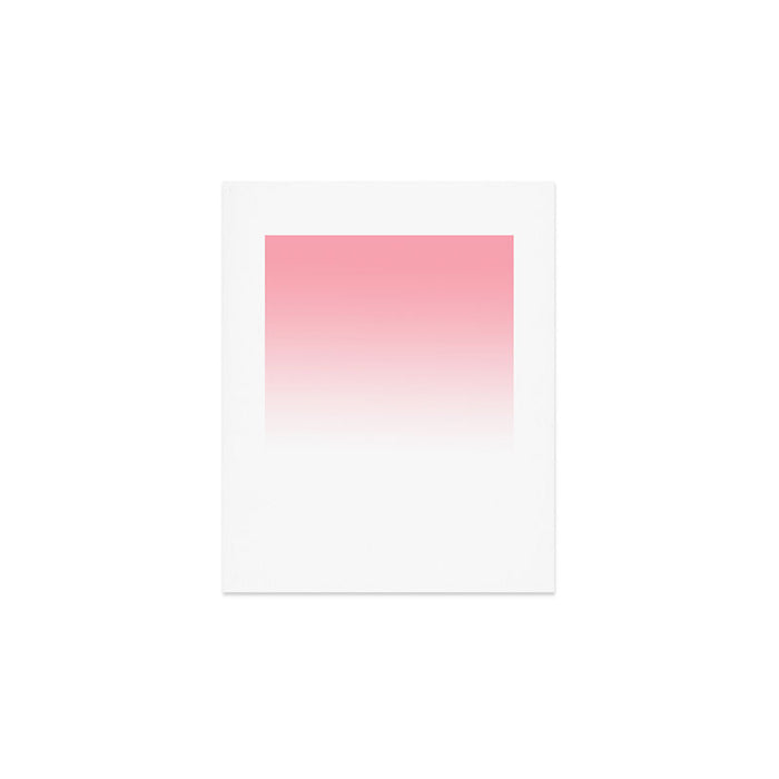Pink Sunset Gradient Art Print Gallery Image 1