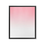 Pink Sunset Gradient Framed Canvas Print Gallery Image 8