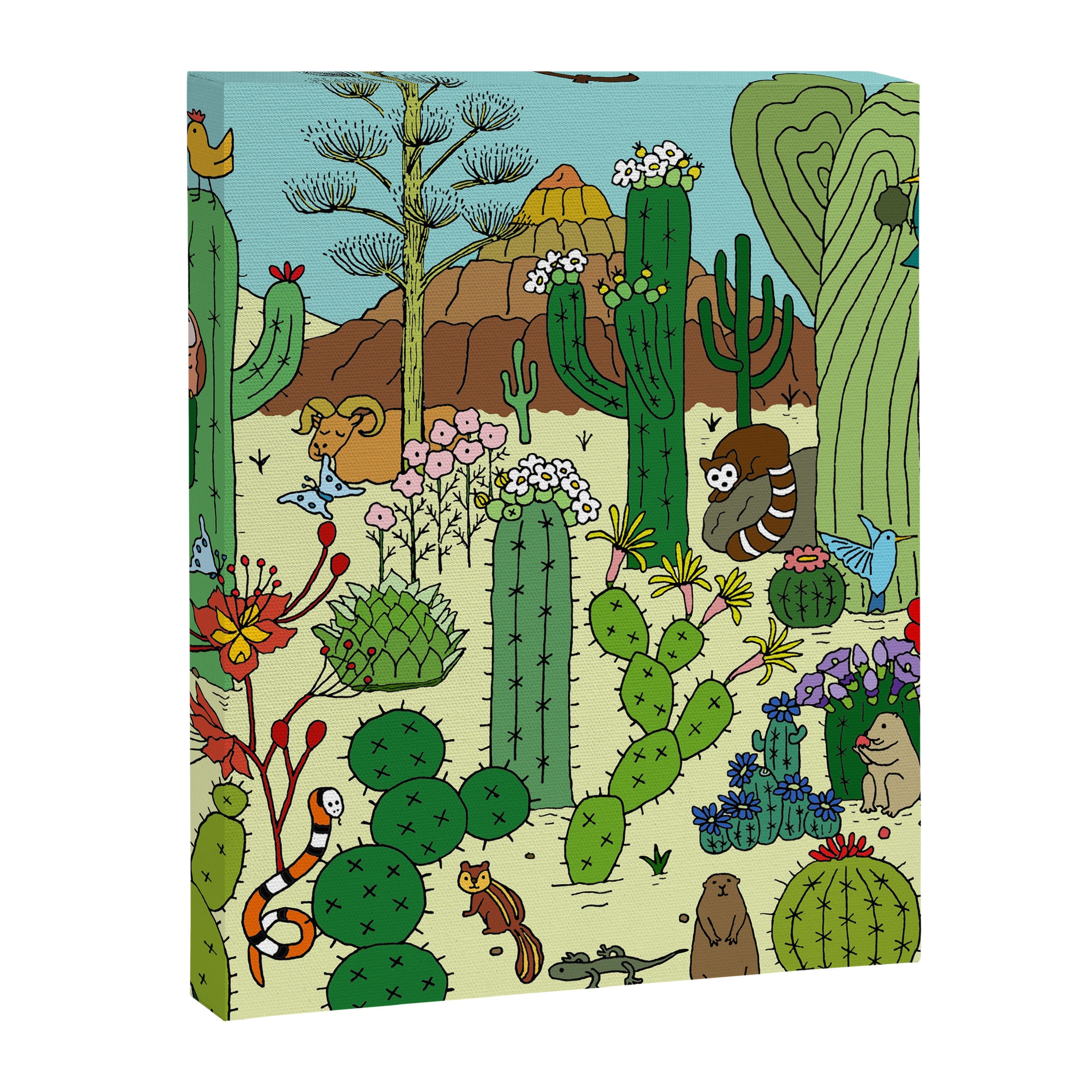 Arizona Desert Museum Canvas Print Gallery Image 6