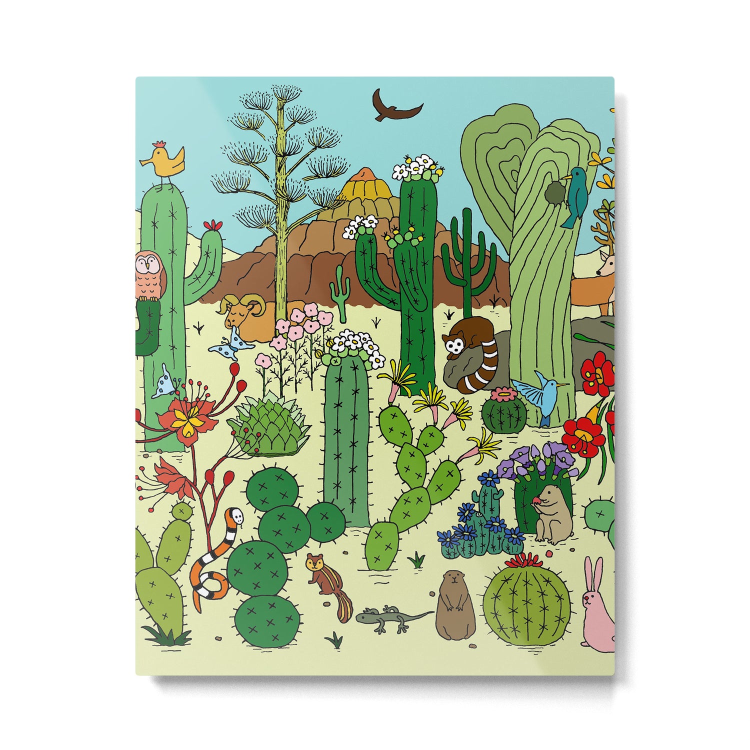 Arizona Desert Museum Metal Print Gallery Image 4