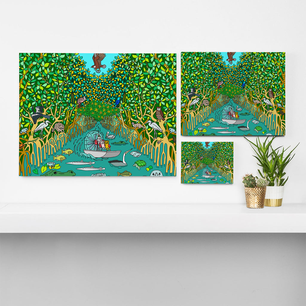Florida Everglades Mangrove Tour Canvas Print Gallery Image 3