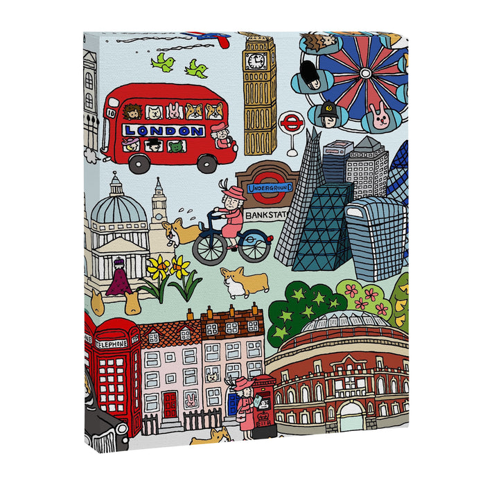 The Queen's London Day Out Canvas Print Gallery Image 1