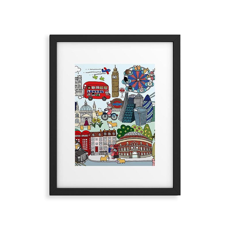 The Queen's London Day Out Framed Art Print Gallery Image 5