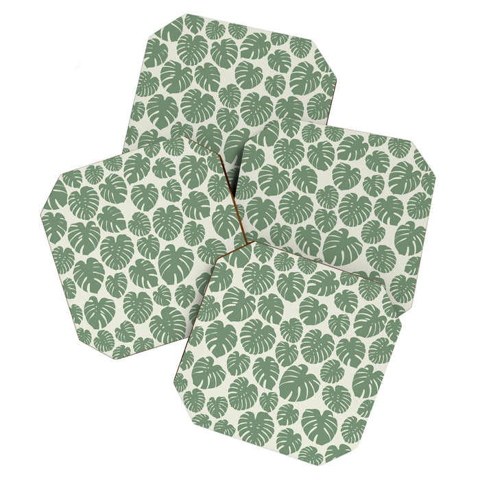 Monstera - Green Coaster Gallery Image 1