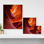 A Sculpture Of Nature Antelope Canyon Arizona Landscape Canvas Print Gallery Image 3