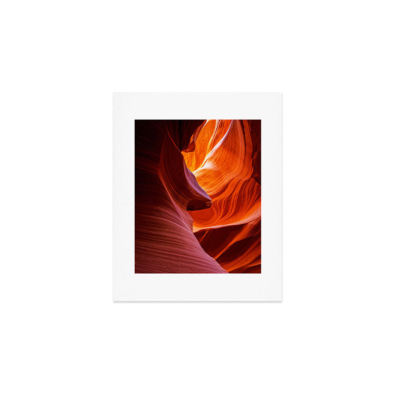 A Sculpture Of Nature Antelope Canyon Arizona Landscape Art Print Gallery Image 1