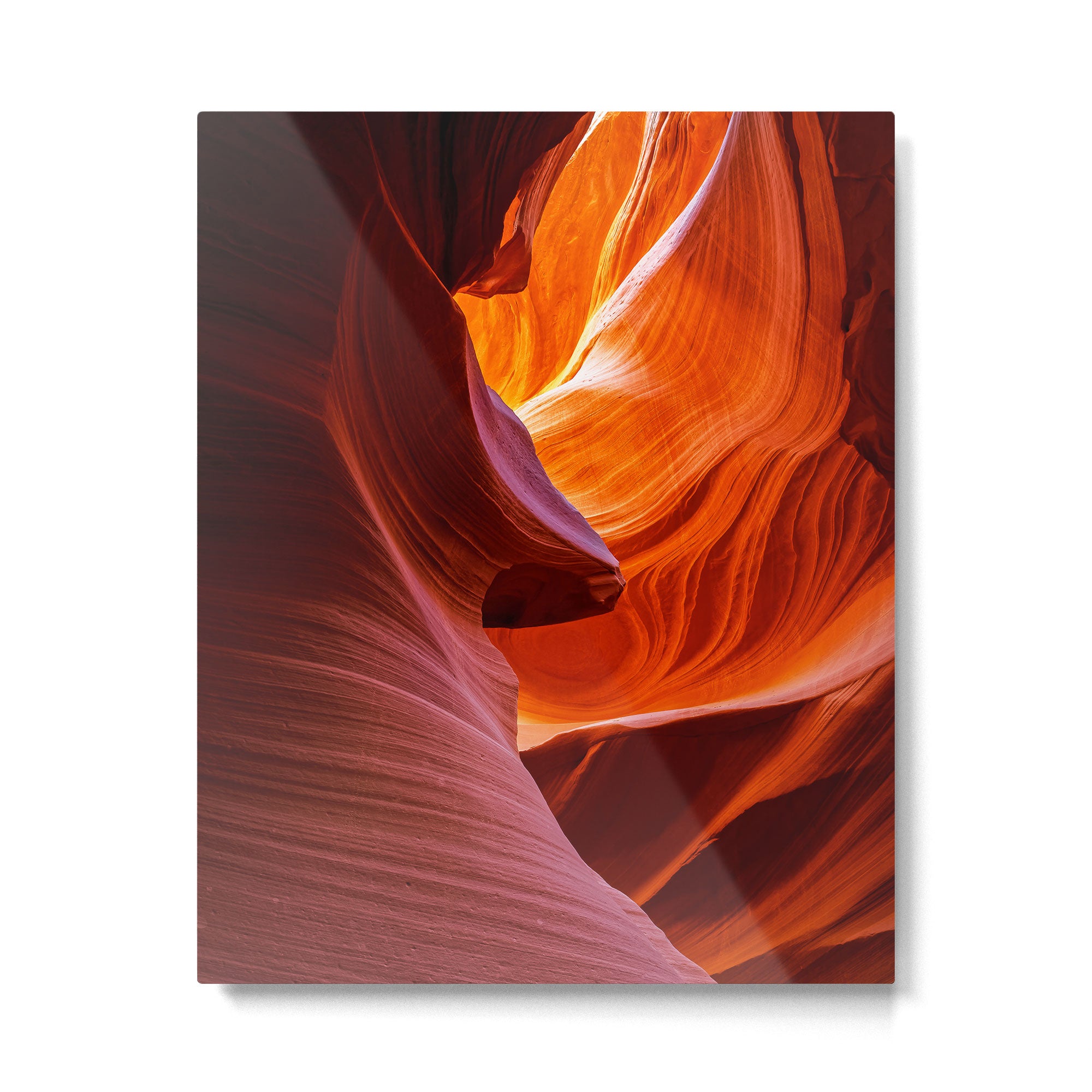 A Sculpture Of Nature Antelope Canyon Arizona Landscape Metal Print Gallery Image 4