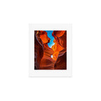 Sand & Sky Antelope Canyon Arizona Landscape Art Print Gallery Image 1